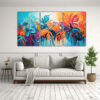formaci-n-abstracta-de-un-para-so-tropical-en-pinturas-decorativas-de-tres-cuadros-forma-1