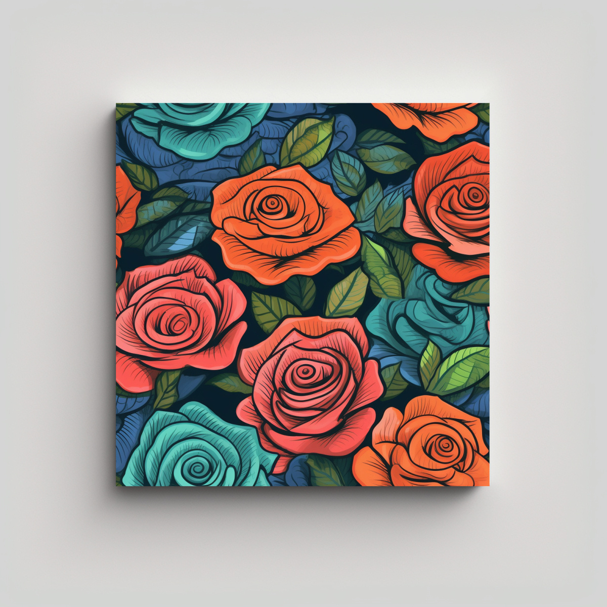 fotograf-a-de-composici-n-con-intrincadas-rosas-cuadros-decorativos-llamativos