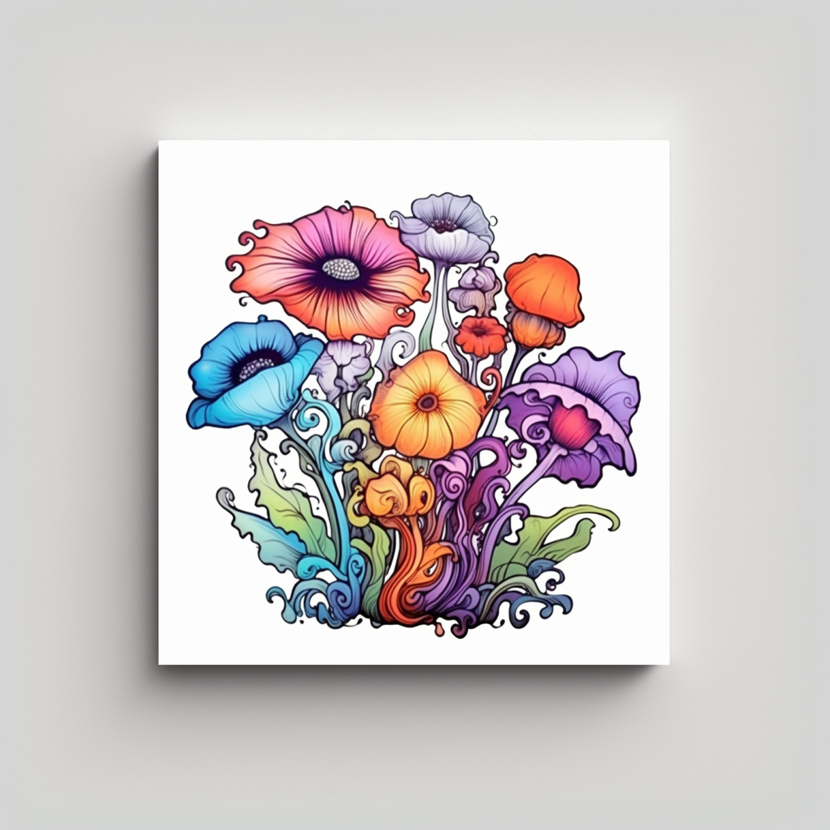 ilustraci-n-de-flores-m-gicas-juveniles-composici-n-en-tinta-de-colores