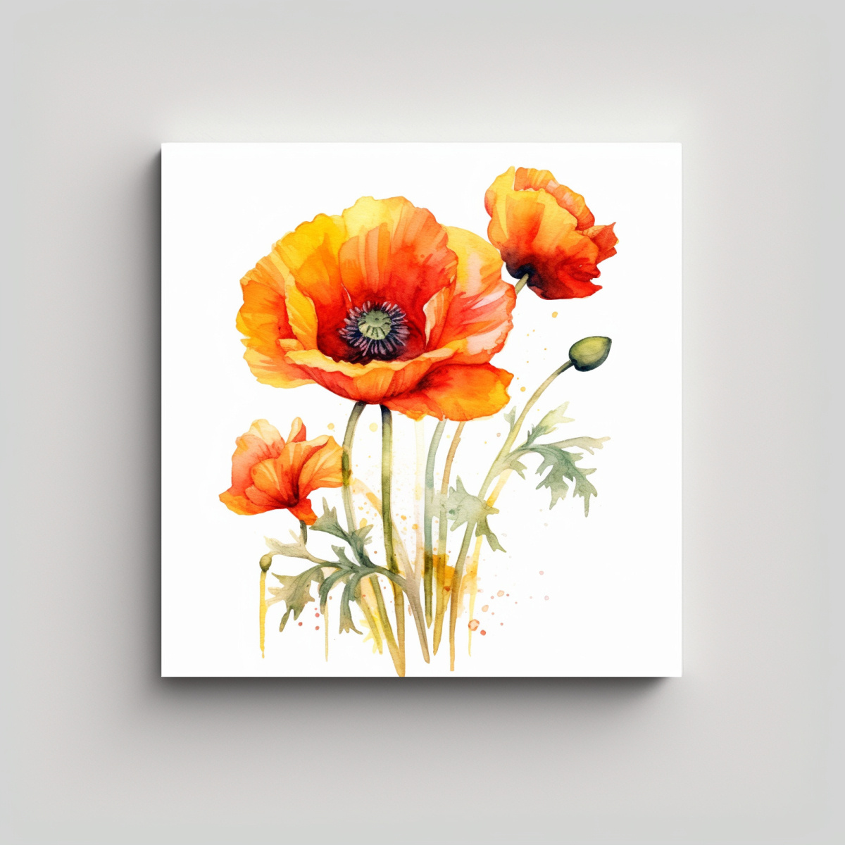 ilustraci-n-en-lienzo-de-amapola-acuarela-para-sala