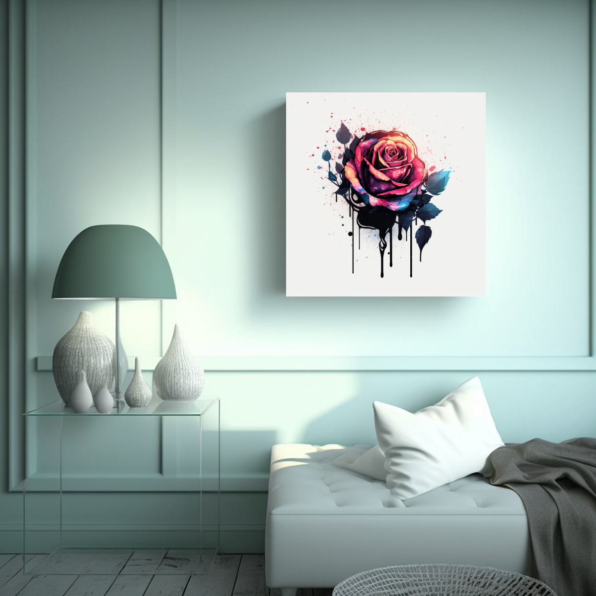 ilustraci-n-gr-fica-rosa-tela-en-bastidor-obra-maestra-arte-1