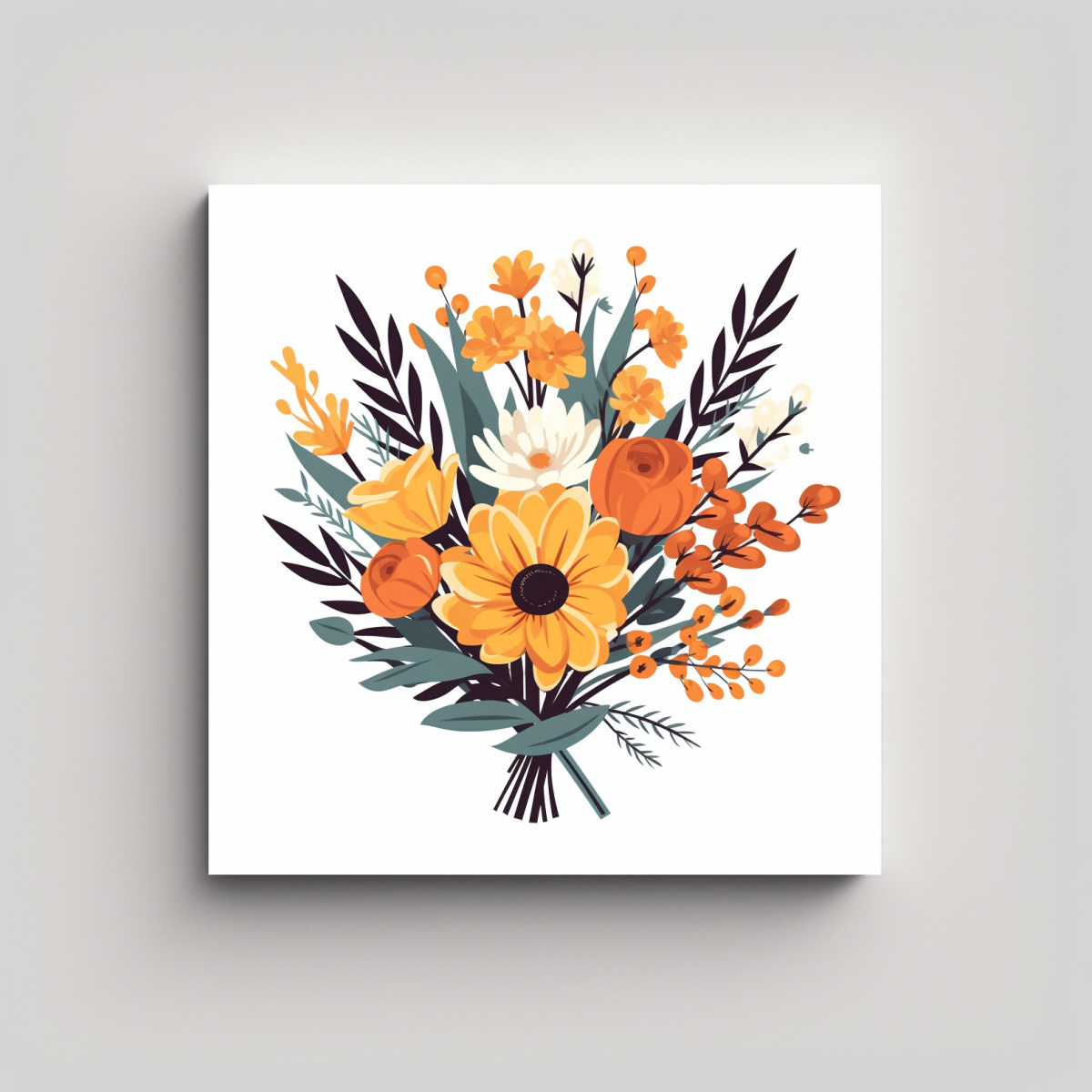 ilustraci-n-vintage-de-ramo-de-flores-silvestres-en-vector