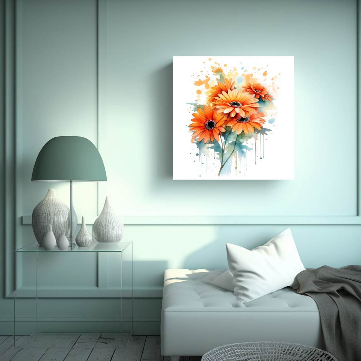 ilustraci-n-vintage-intensa-de-gerbera-naranja-en-acuarela-1