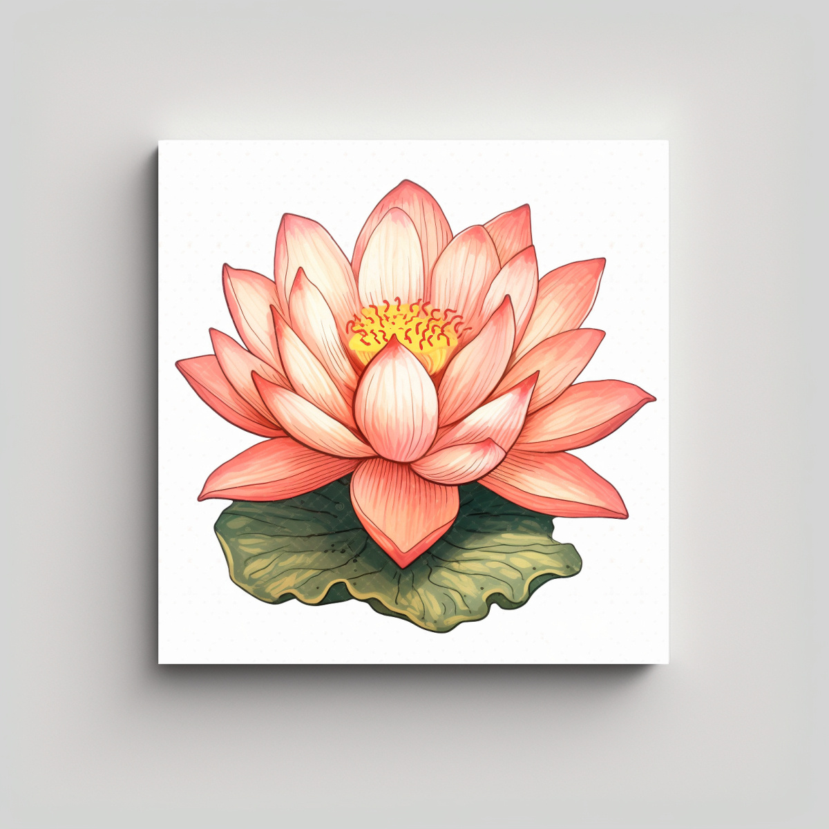 impacto-visual-cuadro-decorativo-con-lotus-flower-clipart
