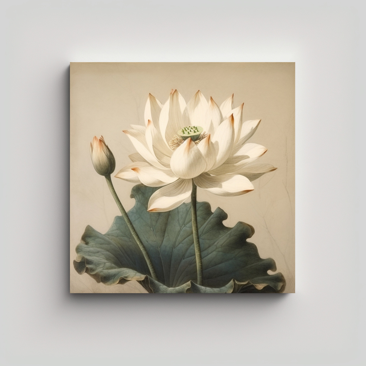 intensidad-expresiva-en-tela-cuadro-estilo-chino-con-tinta-y-lavado