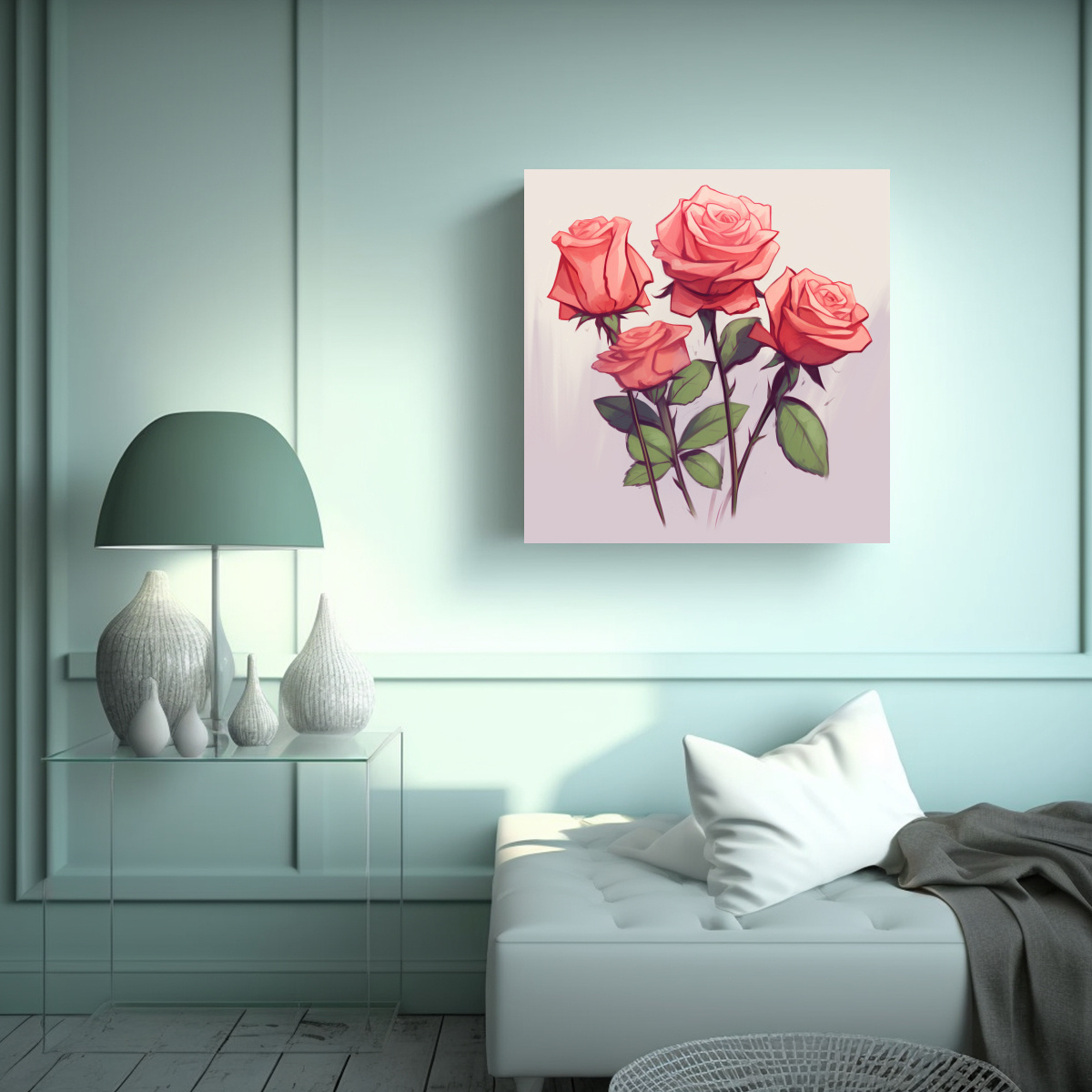 intenso-patr-n-de-rosas-y-l-neas-dibujos-animados-para-cocina-1