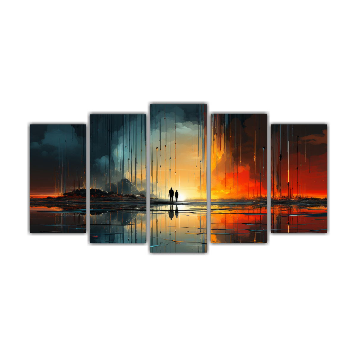 juego-5-lienzos-vanguardia-zen-digital