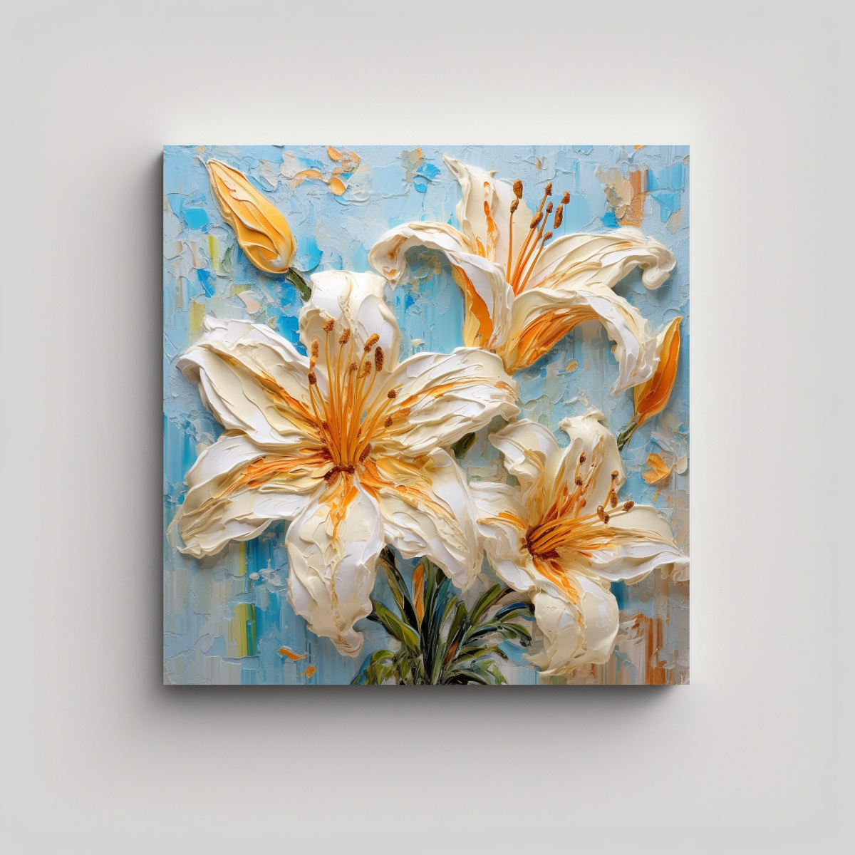 lienzo-colorido-de-lirio-con-pigmento-amarillo-para-sala