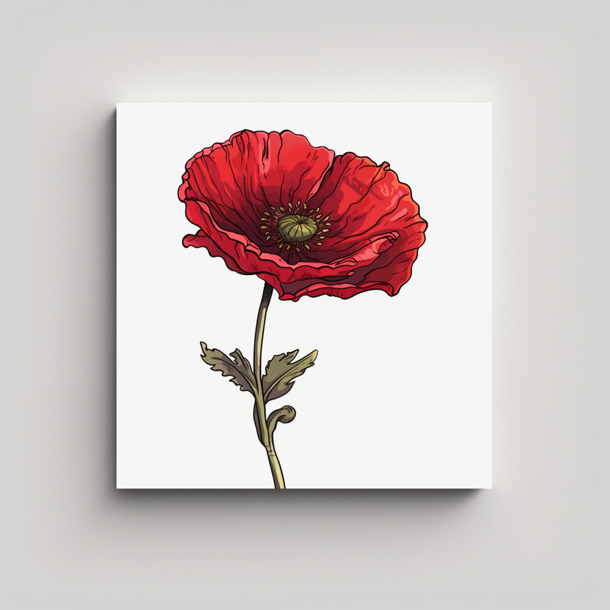 lienzo-de-arte-anime-con-textura-inspiradora-y-flor-de-amapola-pop