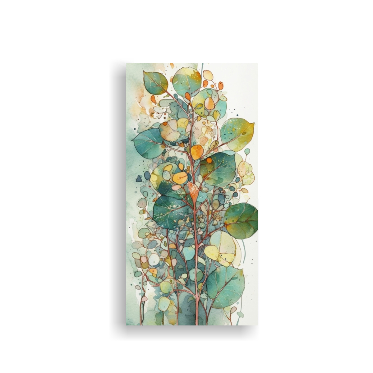 lienzo-de-tela-con-colores-brillantes-de-hojas-de-eucalipto-acuarela-intensa-para-decoraci-n-de-oficina-