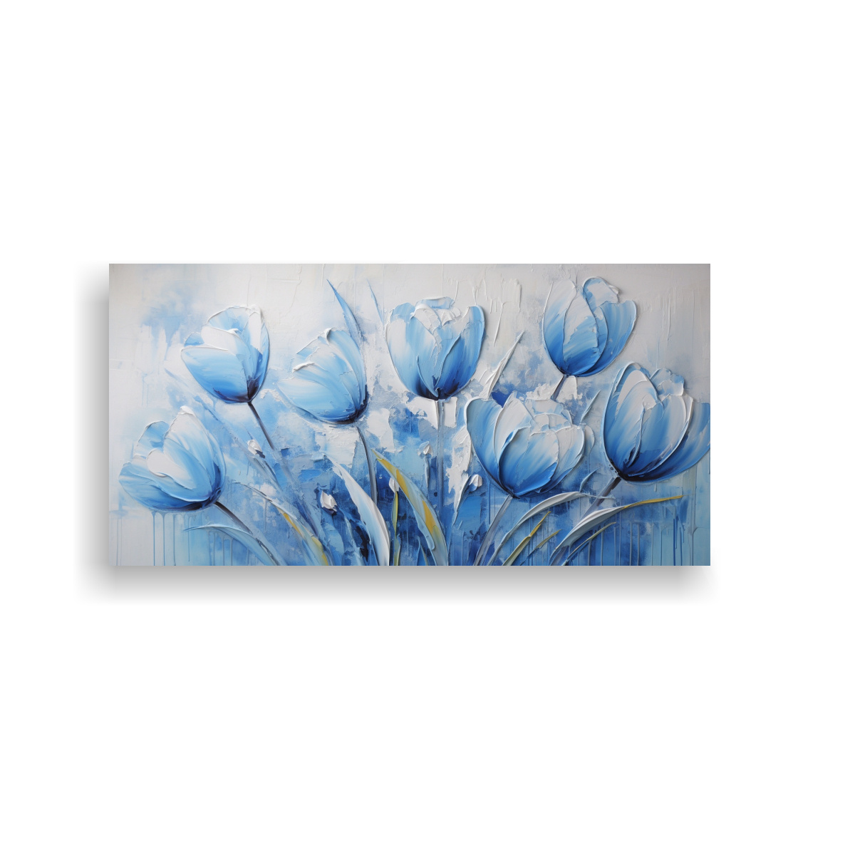 lienzo-de-tela-con-finas-l-neas-nicas-de-pintura-en-azul-estilo-tulipanes-
