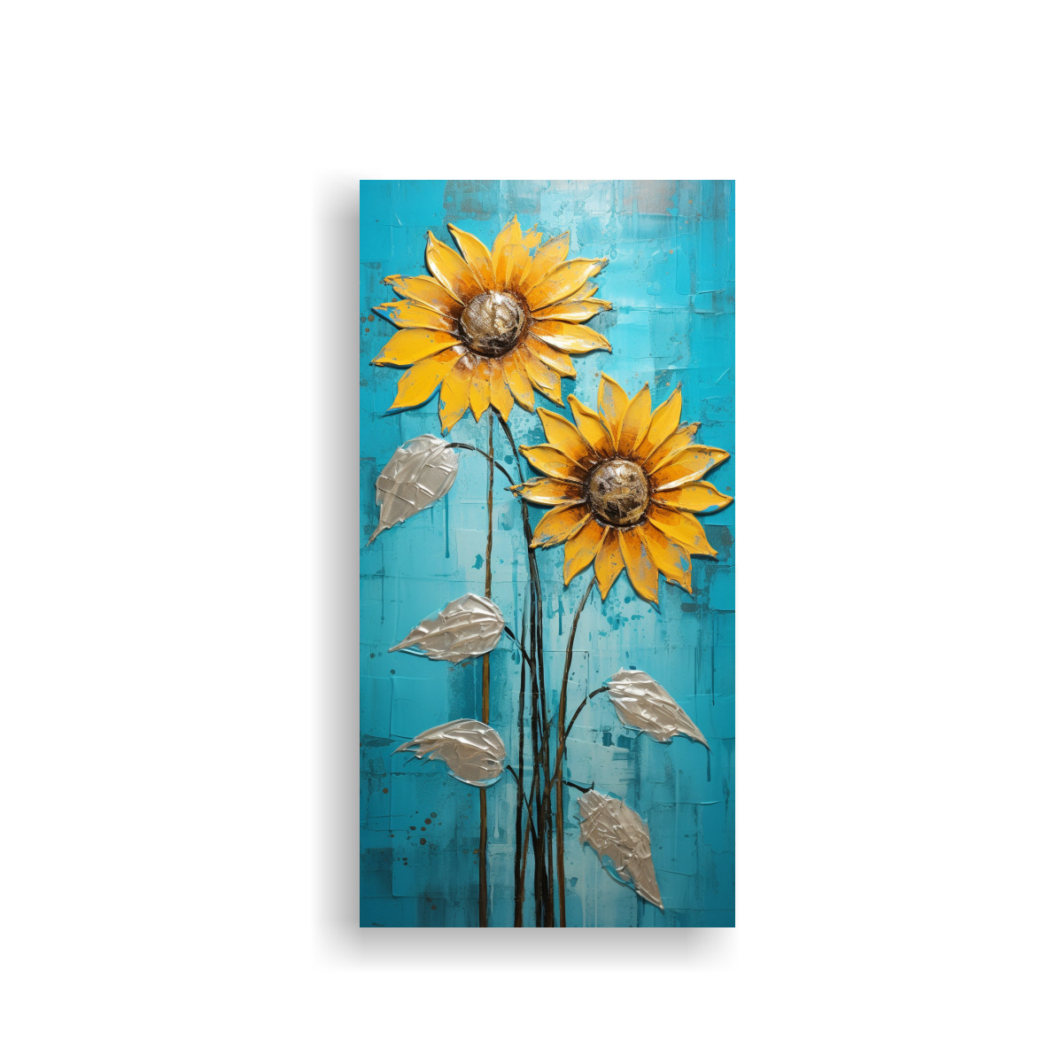 lienzo-de-tela-creativa-con-girasoles-turquesa-en-la-pintura-decorativa-de-alta-resoluci-n