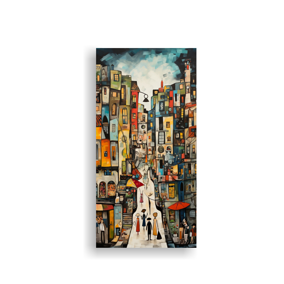 lienzo-de-tela-cuadro-ambiente-calle-bulliciosa