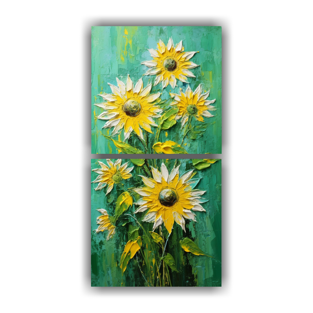 lienzo-de-tela-dise-o-formaci-n-girasoles-verdes-en-el-estilo-de-pintura-