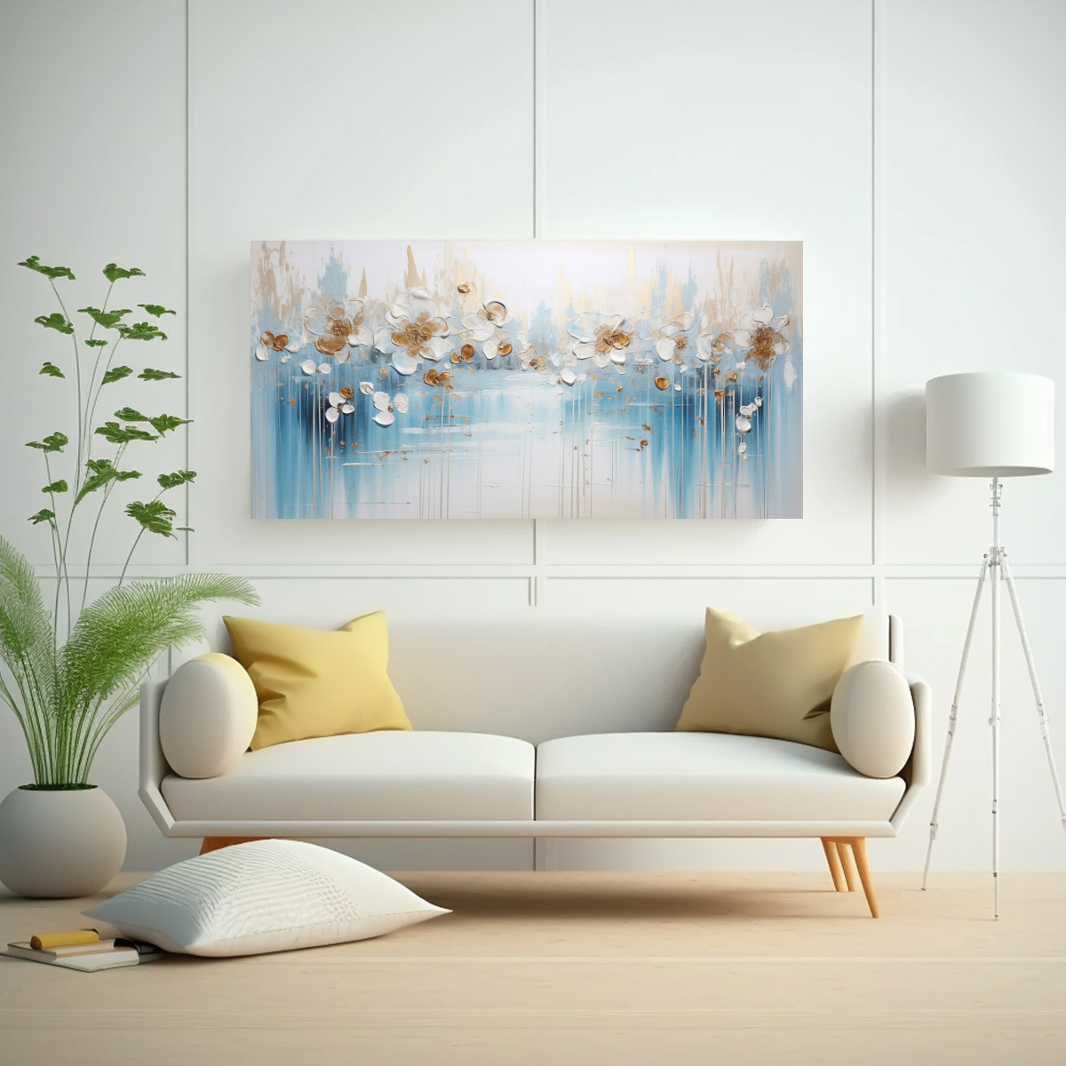 lienzo-de-tela-tema-sim-trico-en-colores-blanco-y-dorado-1