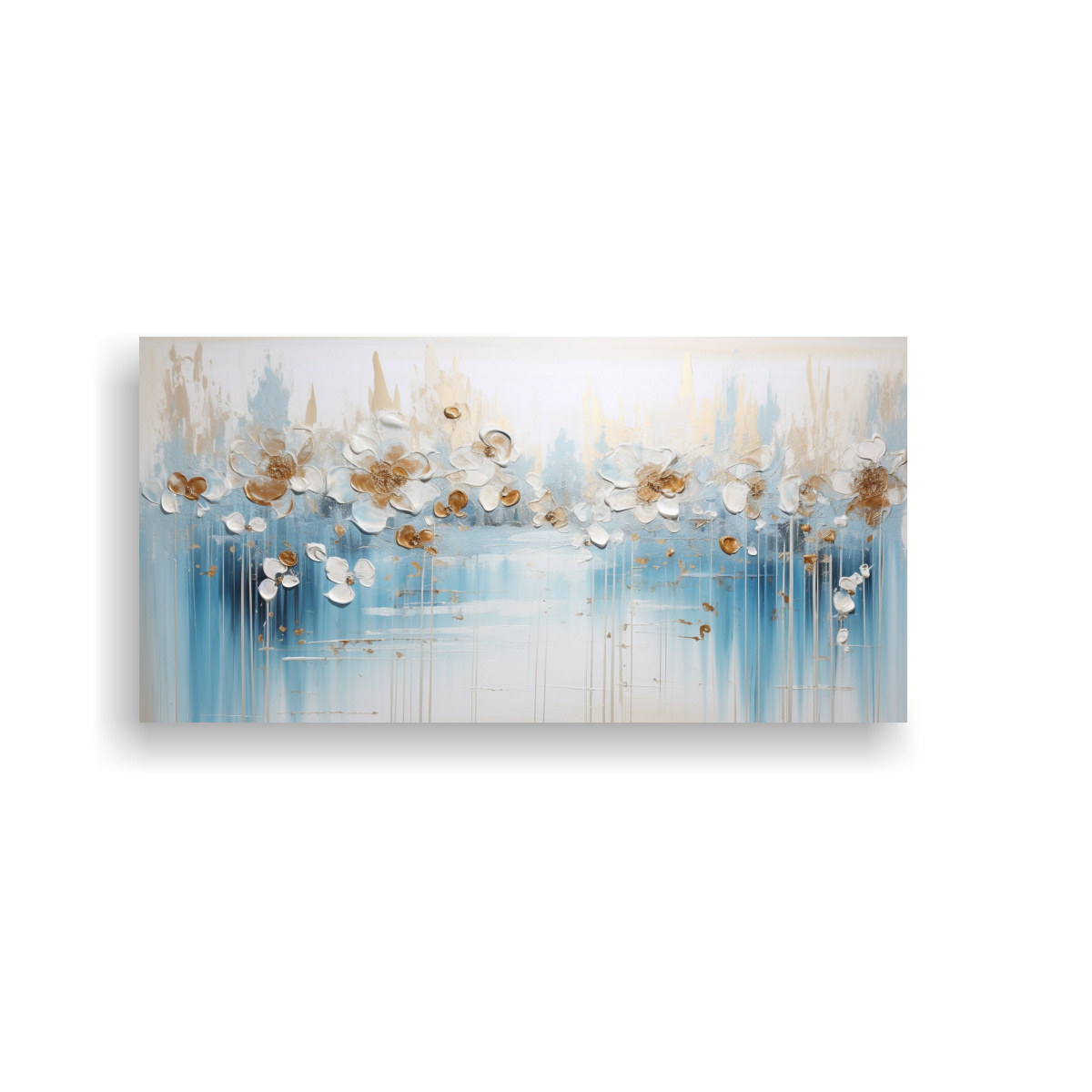 lienzo-de-tela-tema-sim-trico-en-colores-blanco-y-dorado