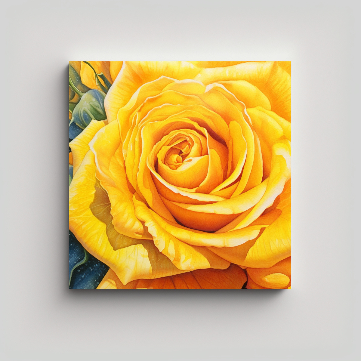 lienzo-en-tela-ultra-detalle-rosa-amarilla-pintura-acr-lica