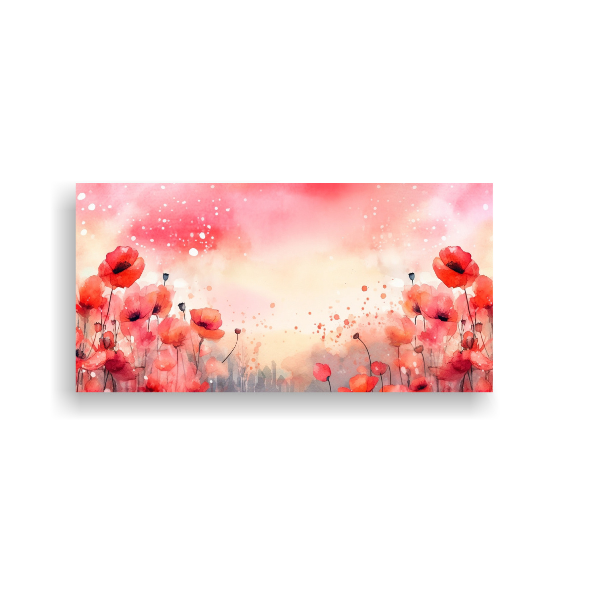 lienzo-exuberantes-amapolas-acuarela-con-espacio