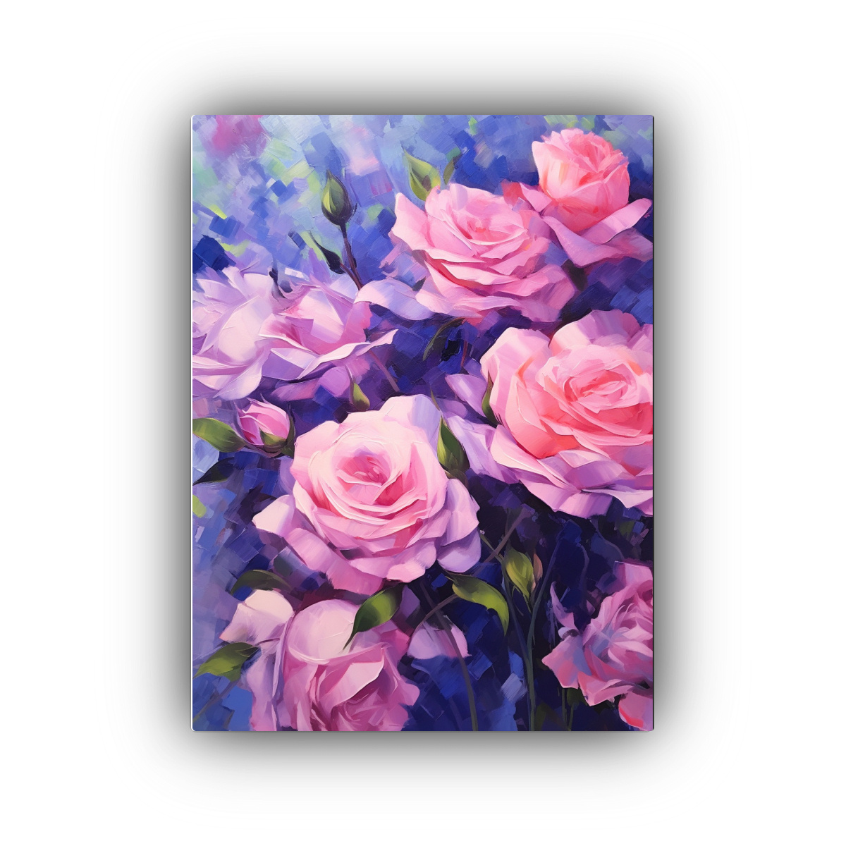 lienzo-forma-armon-a-de-colores-pintura-rosas-por-david-bennett-en-el-estilo-oscuro-vi