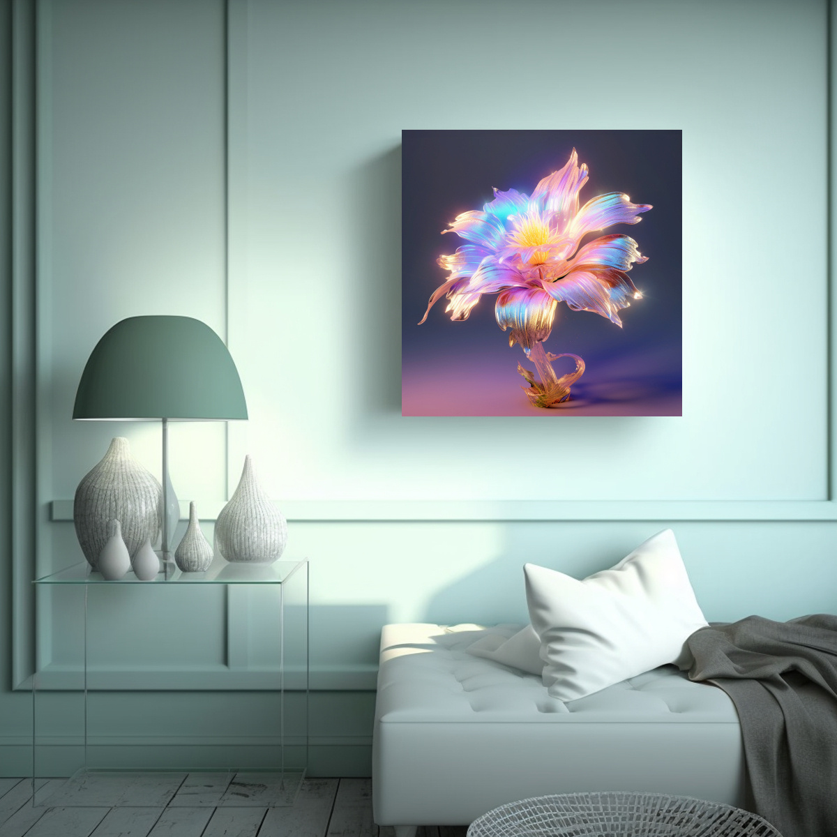 lienzo-innovador-de-flor-en-l-neas-finas-con-ray-tracing-1