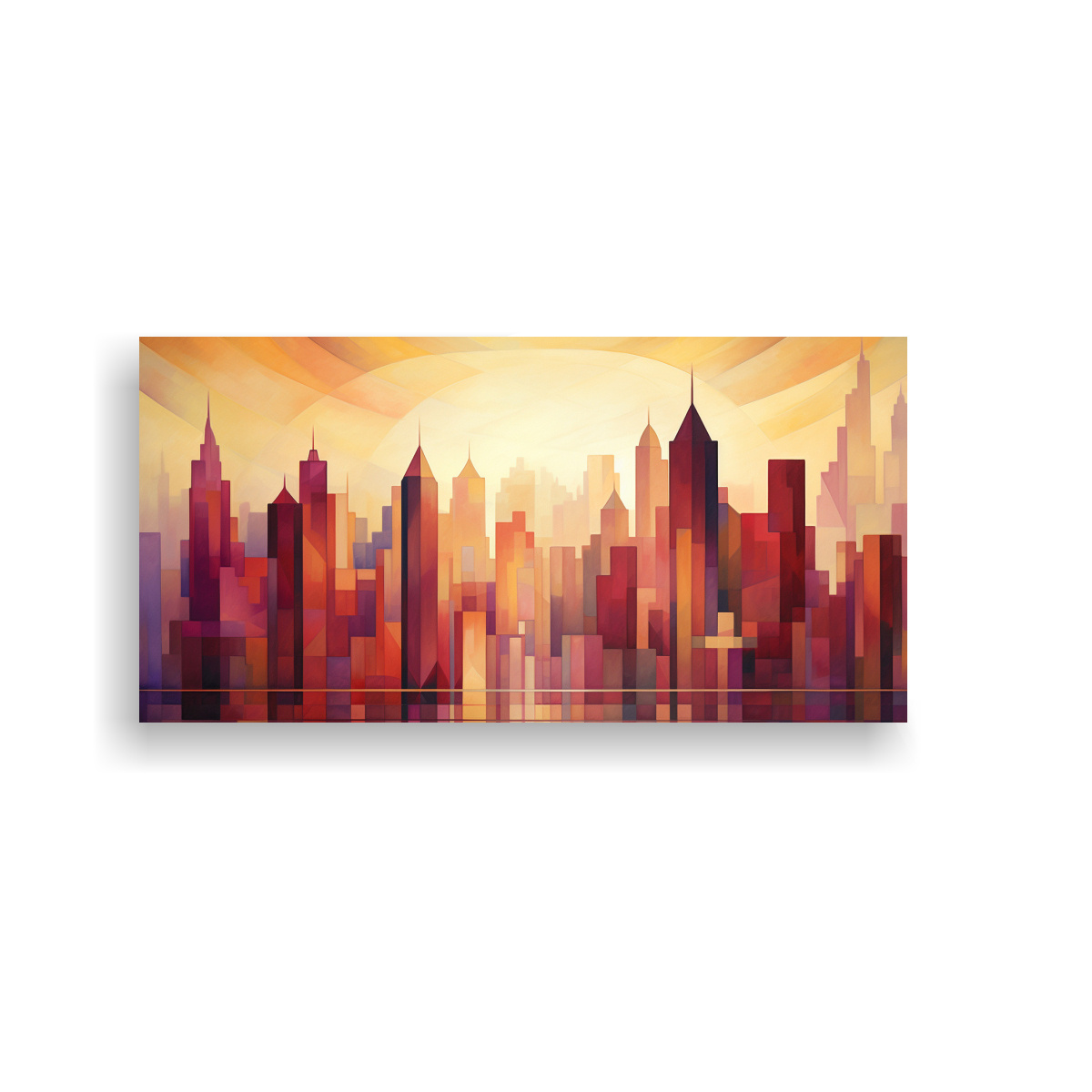 lienzo-moderno-amanecer-en-una-ciudad-en-abstracto