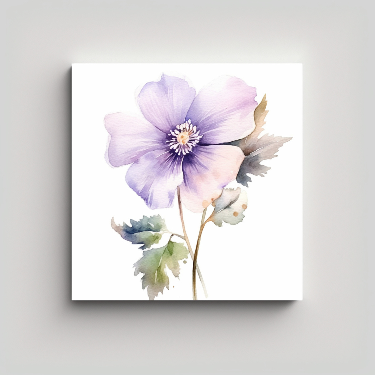 lienzo-sublimado-de-flor-acuarela-morada-en-fondo-blanco