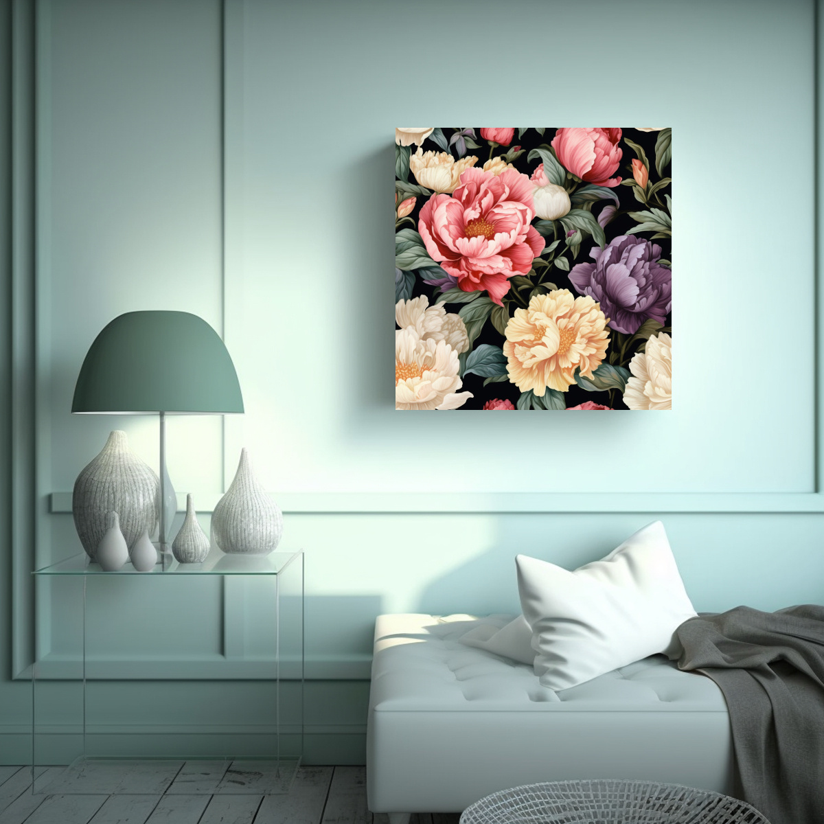 lienzo-vanguardia-profundidad-con-peon-as-en-fondos-florales-pastel-1