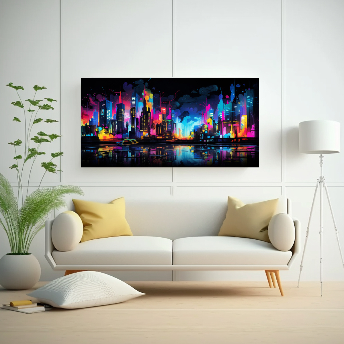 lienzo-vintage-espacio-abstracto-de-una-ciudad-nocturna-con-vibrantes-paisajes-urbanos-1