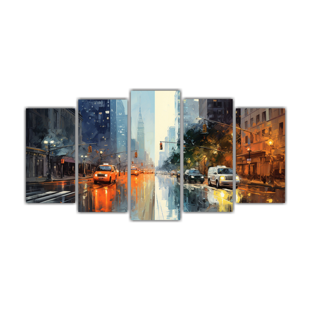 lienzos-abstracci-n-elegante-de-una-ciudad-pintada-en-diversos-colores