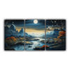 lienzos-abstracci-n-profundidad-con-luna-cerca-de-monta-as