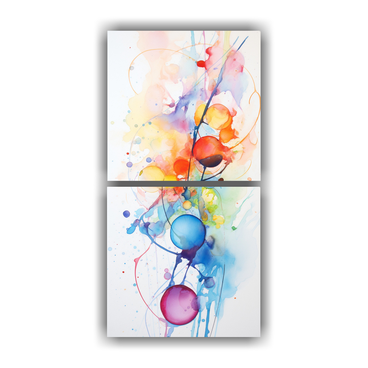 lienzos-agua-abstracta-estilo-galer-a-set-de-exposici-n-de-salpicaduras-acuarela