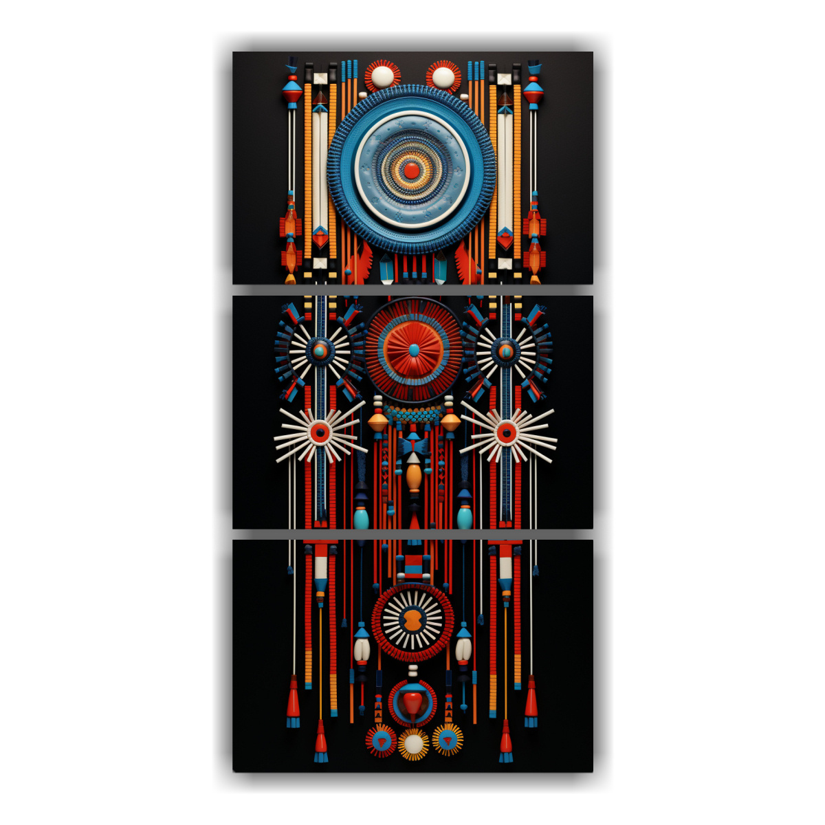 lienzos-composici-n-relieve-inspirados-en-los-nativos-americanos