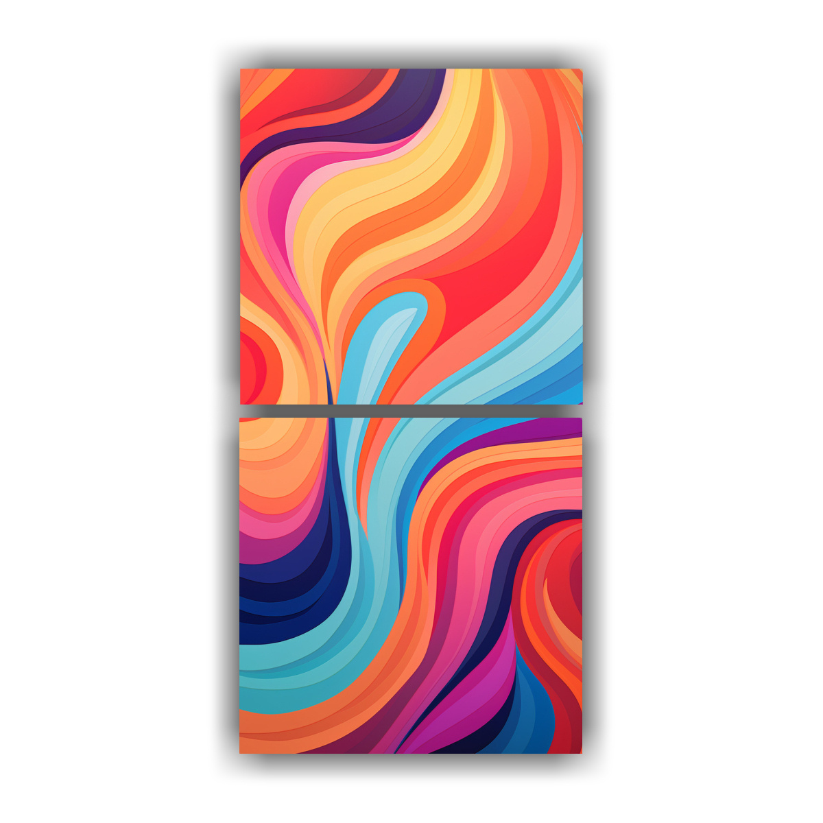 lienzos-de-tela-coloridos-para-oficina-con-abstractos-giratorios