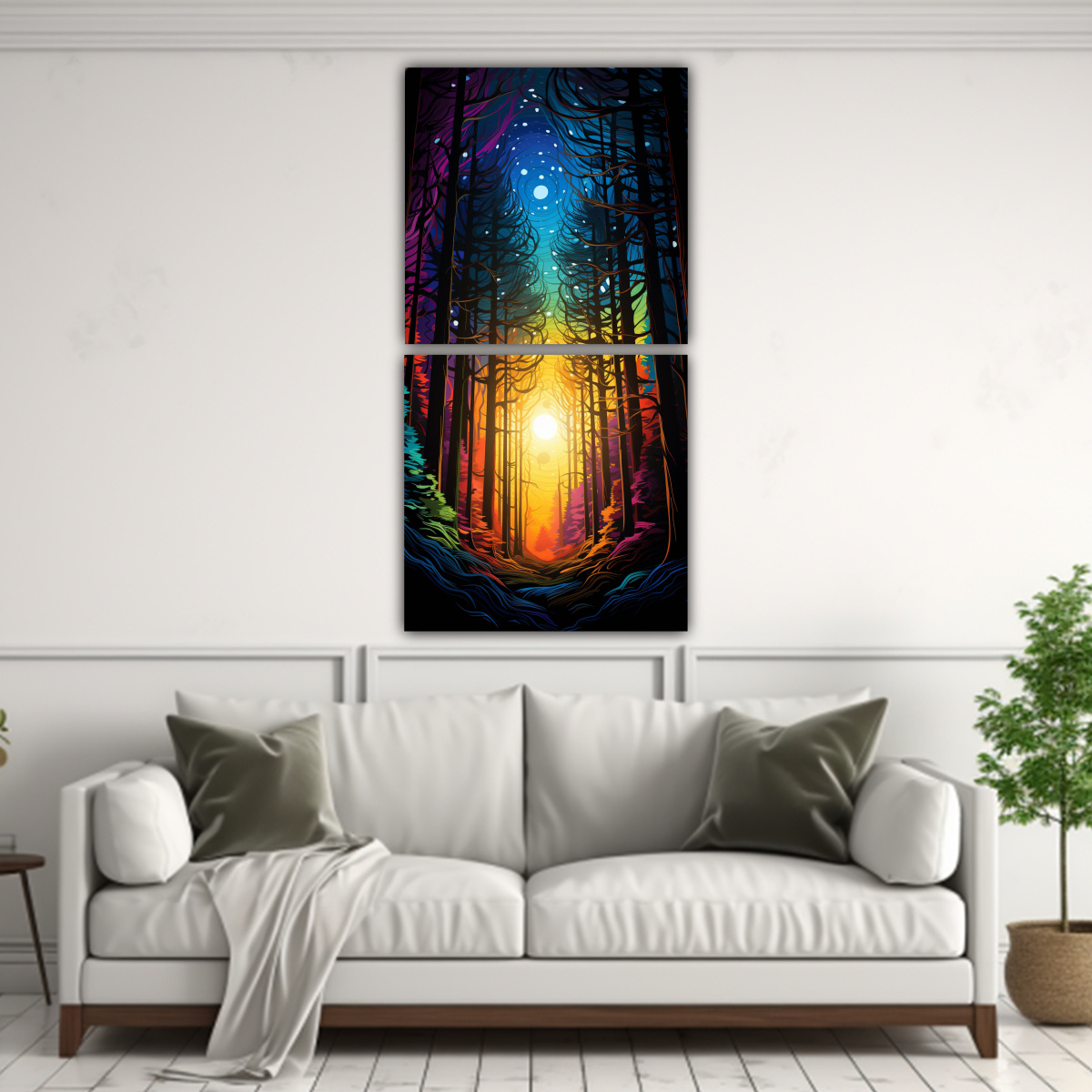 lienzos-de-tela-imagen-fantasia-de-un-bosque-pintado-en-estilo-de-l-nea-punteada-belleza-li-1-1