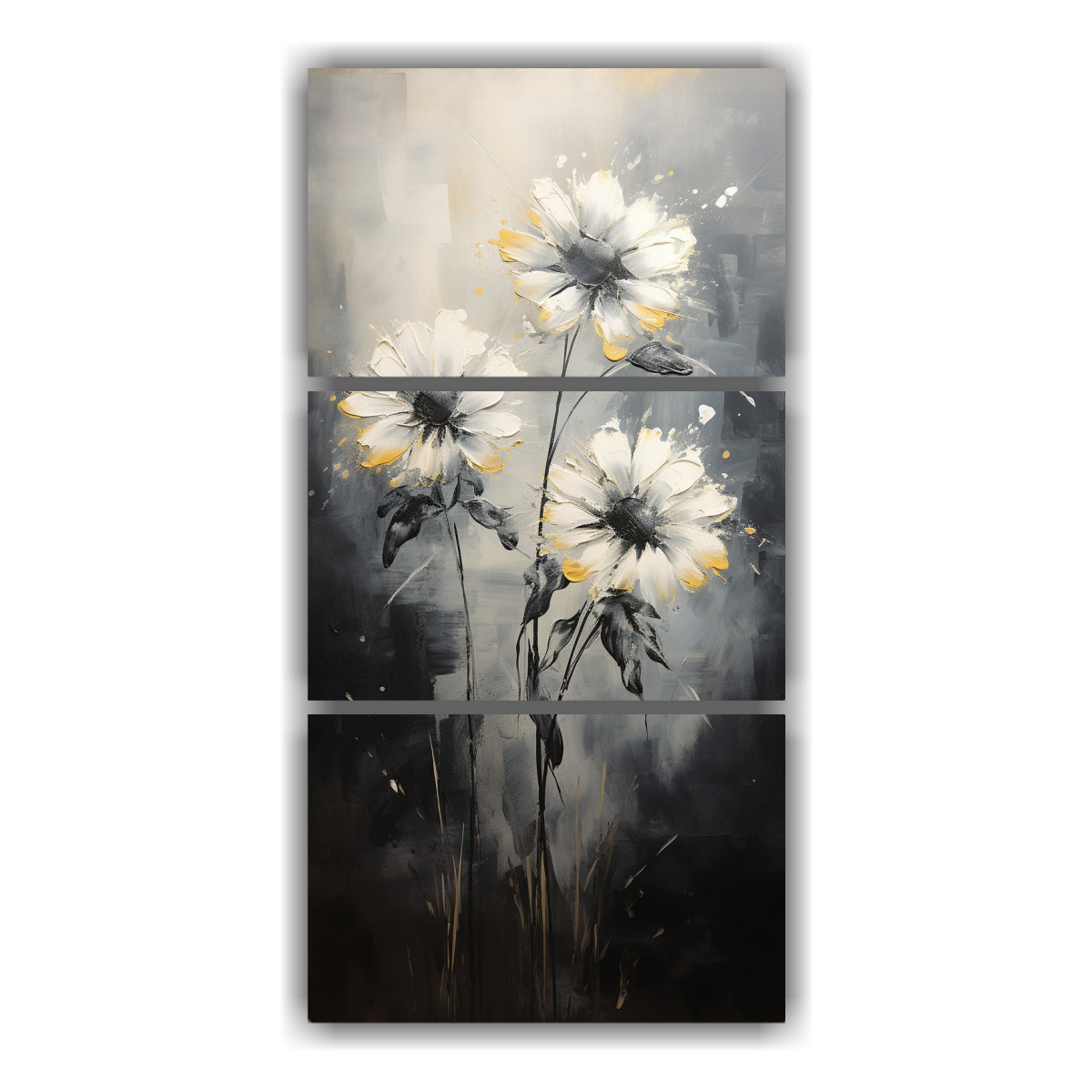 lienzos-de-tela-modernos-para-cocina-con-pintura-de-girasoles-negros-en-estilo-decorativo