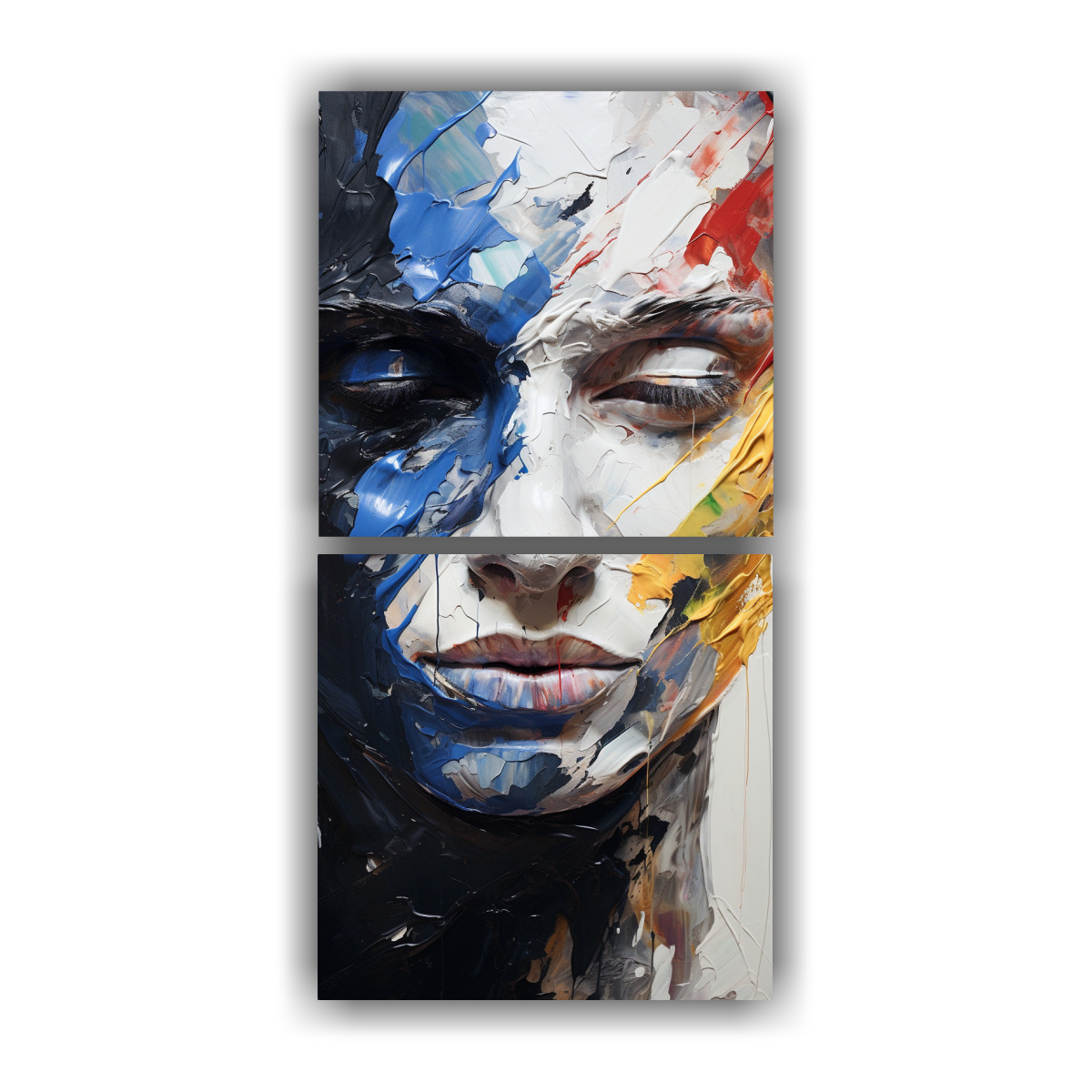 lienzos-estilo-galer-a-impactante-contornos-faciales-y-salpicaduras-plateadas-y-vibrantes