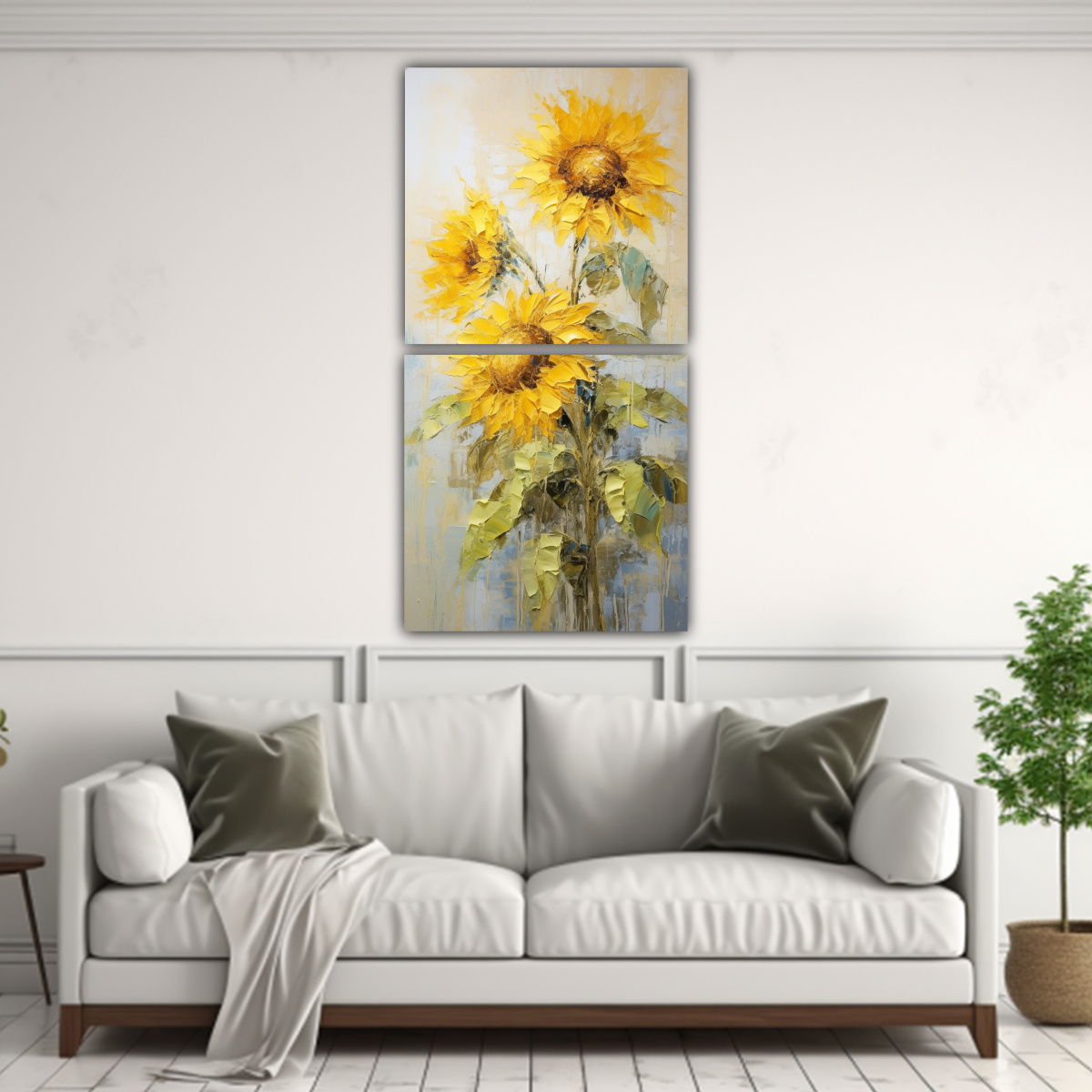 lienzos-expresi-n-llamativo-pintura-amarilla-de-girasoles-en-lienzo-en-el-estilo-1