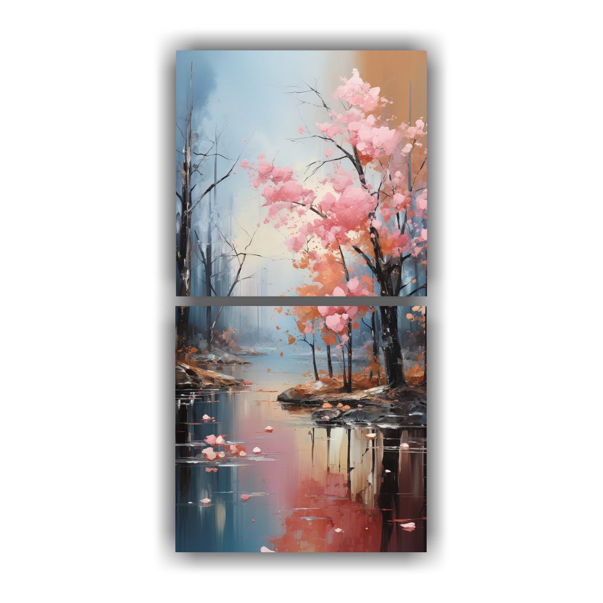 lienzos-imagen-creatividad-pintura-abstracta-de-rboles-en-plata-y-oro-con-decoraci-n-en-conjunto-2-