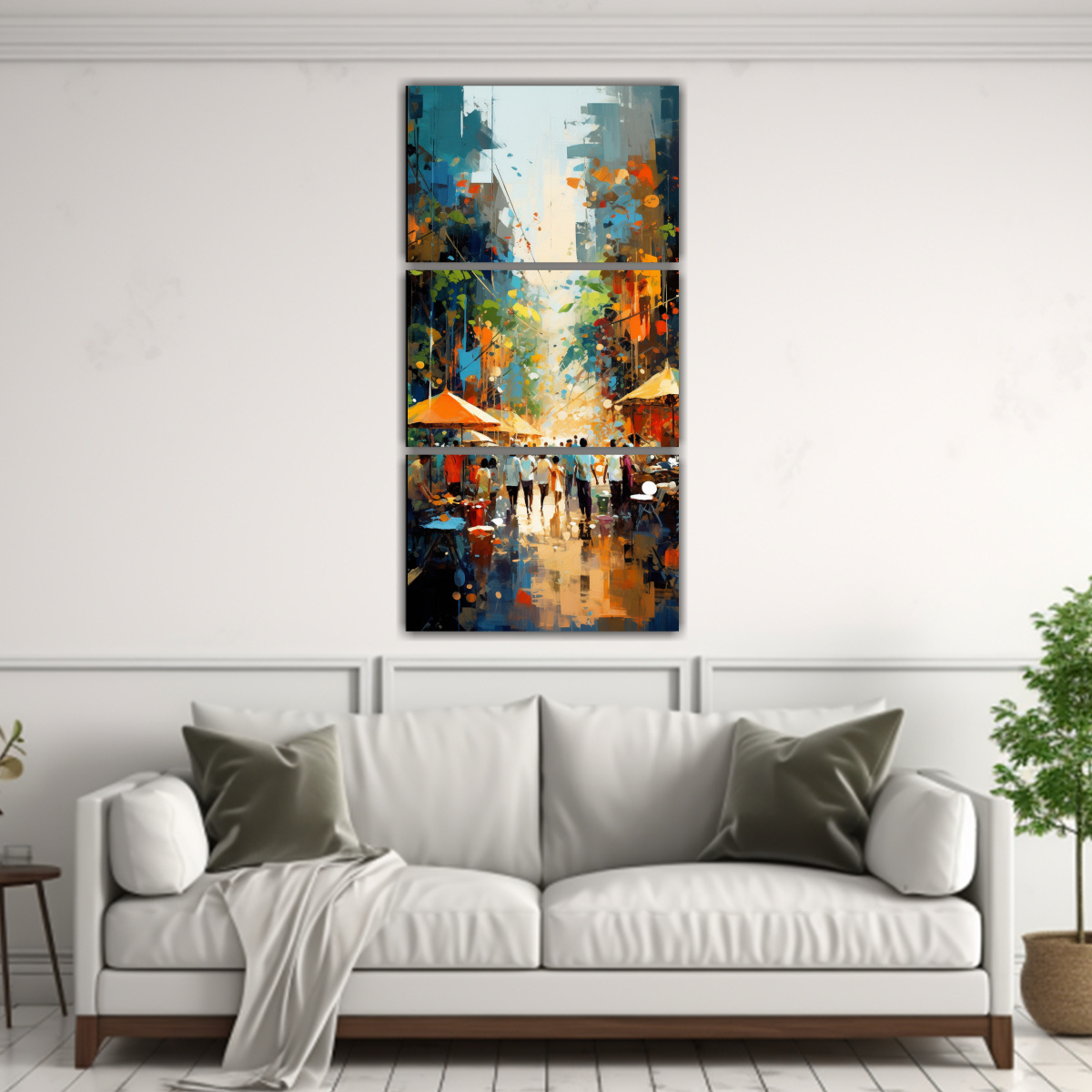 lienzos-imagen-culturar-pinturas-decorativas-del-vibrante-mercado-callejero-1