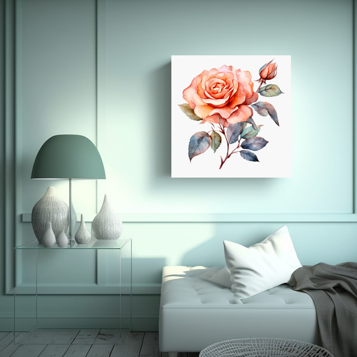 mural-de-lienzo-con-rama-de-rosa-acuarela-y-hojas-en-hd-1