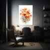 obra-de-arte-floral-con-flores-de-amapola-y-dise-o-bot-nico-en-lienzo-sublimado-canva-1