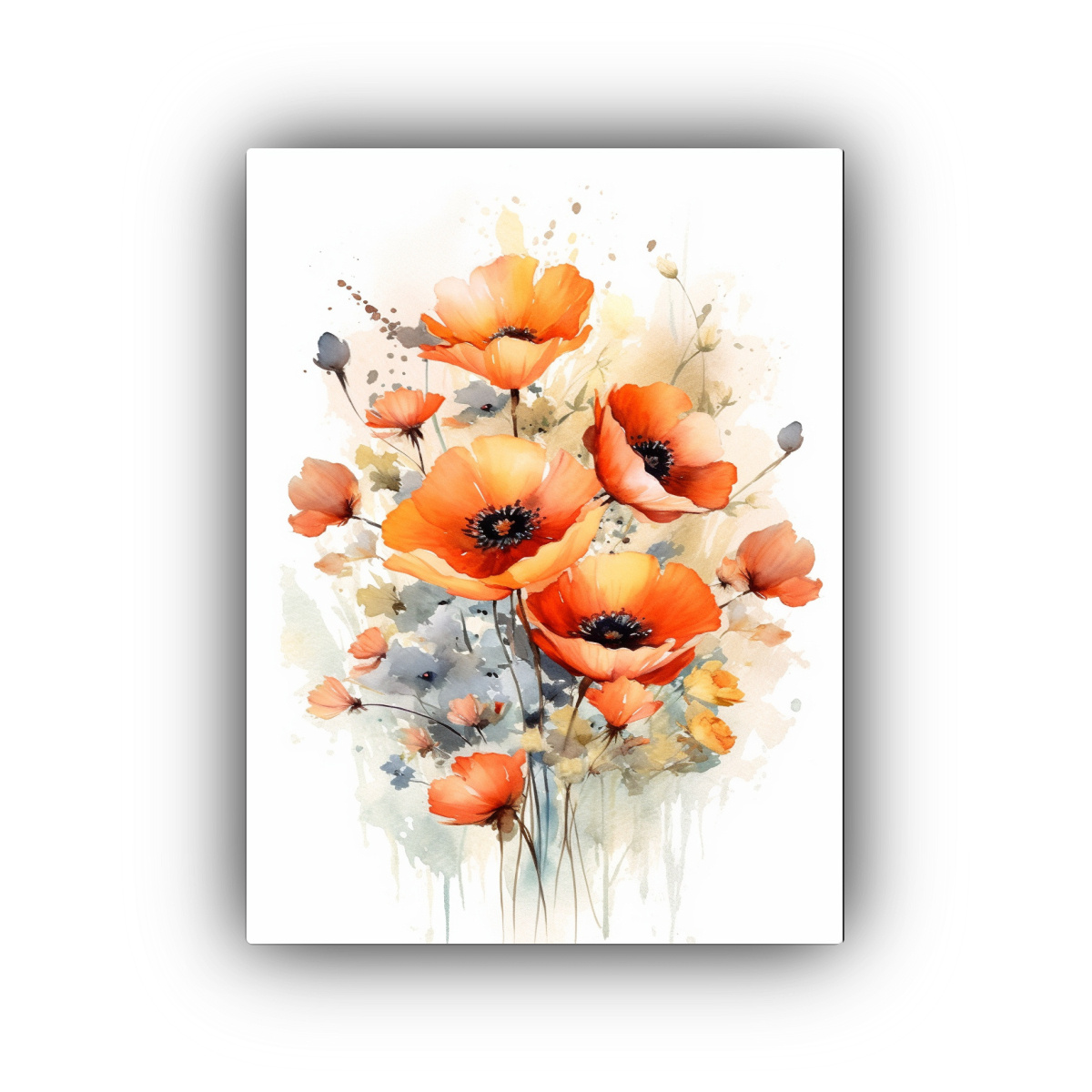 obra-de-arte-floral-con-flores-de-amapola-y-dise-o-bot-nico-en-lienzo-sublimado-canva