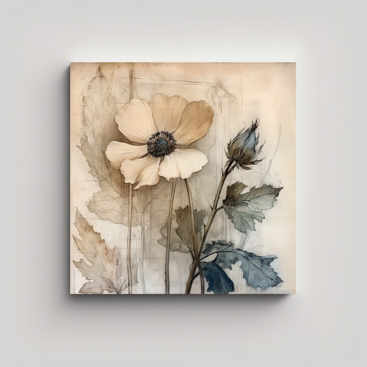 obra-maestra-en-bastidor-belleza-bot-nica-desgastada-y-suave