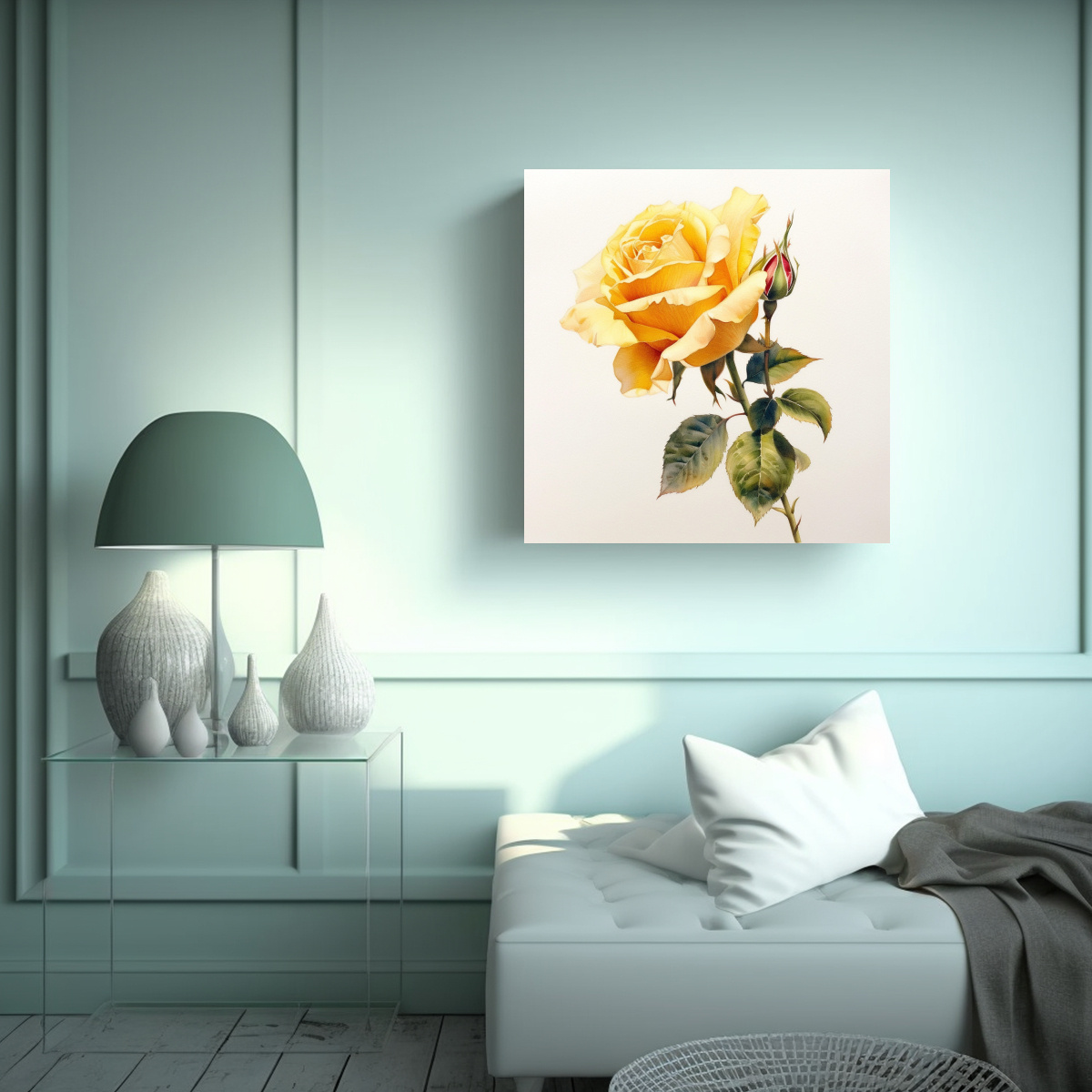 obra-maestra-vintage-de-la-fe-tela-en-bastidor-de-acuarela-encantadora-1