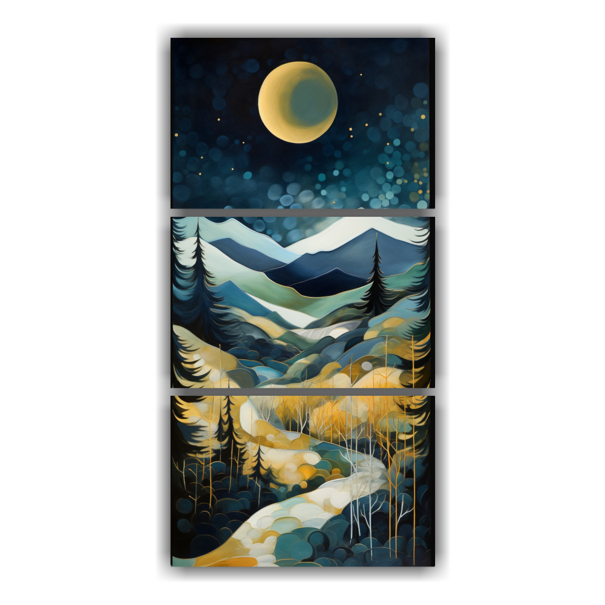 paisaje-abstracto-de-monta-as-nocturnas-en-movimiento