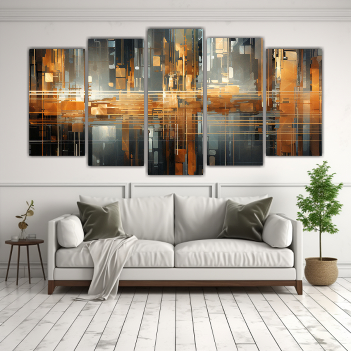 paisaje-cibern-tico-abstracto-en-cinco-lienzos-de-tela-1