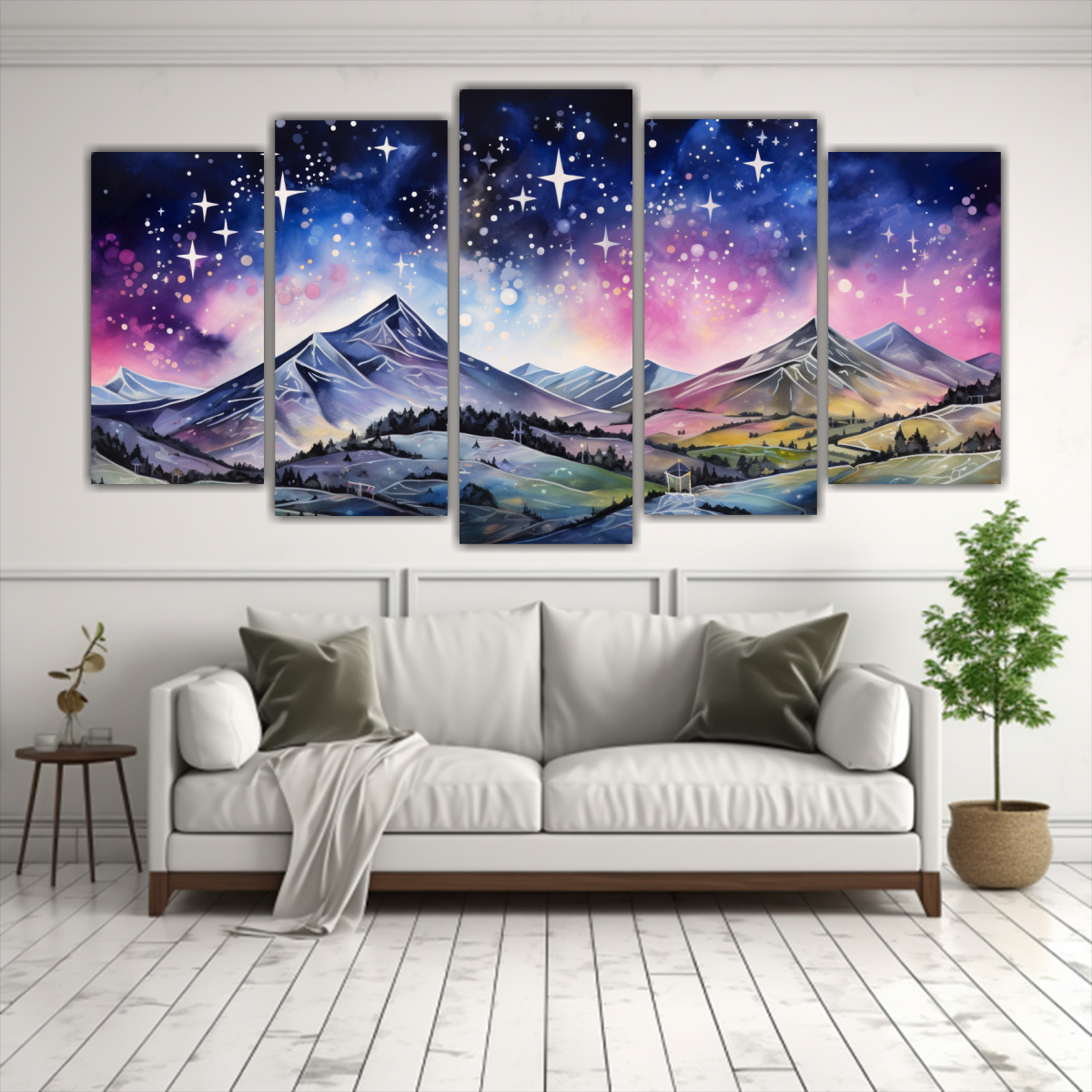 paisaje-de-monta-a-con-estilo-elegante-en-dos-telas-en-bastidor-moderno-luminosa-1