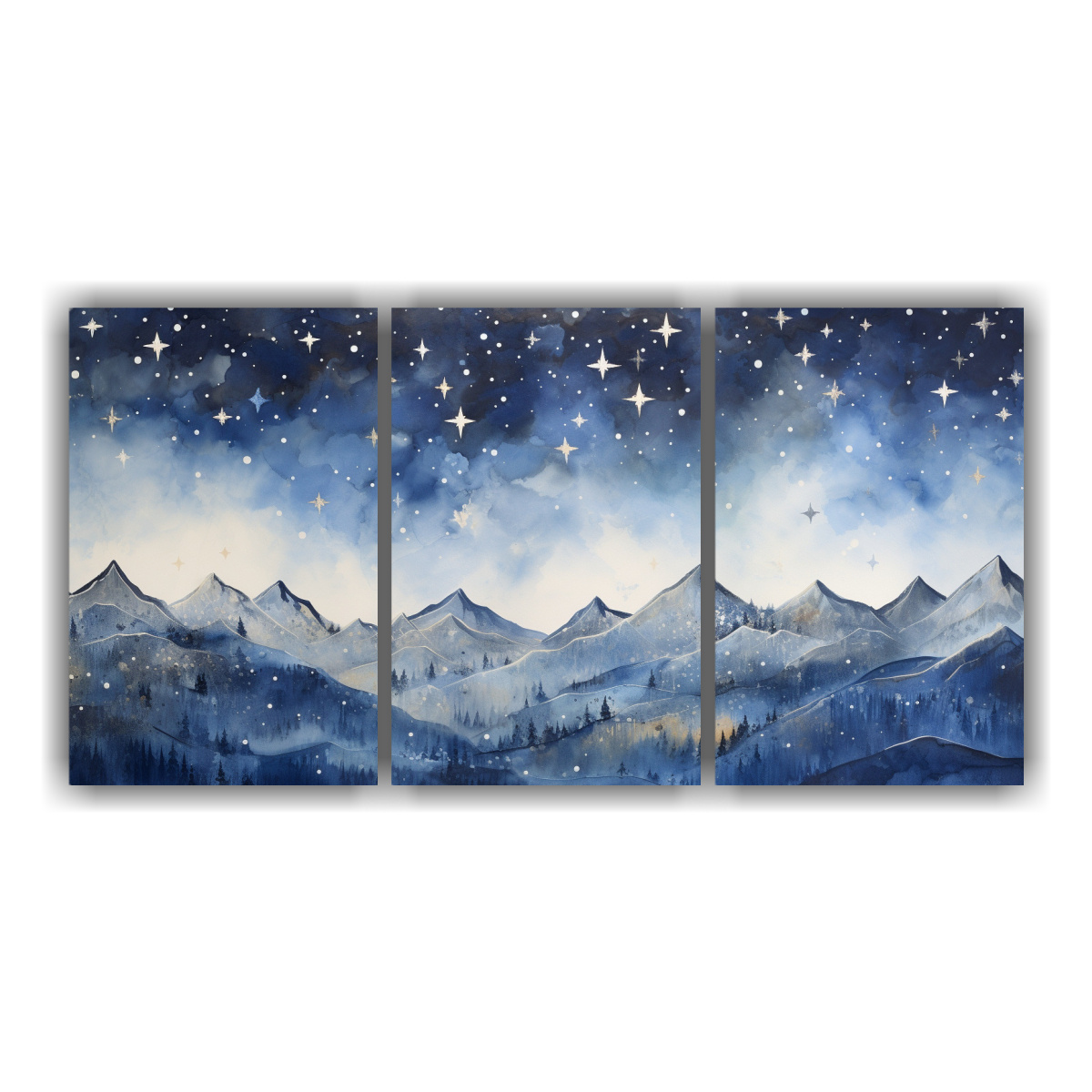 paisaje-monta-a-con-estilo-elegante-en-decoraciones-pinturas-