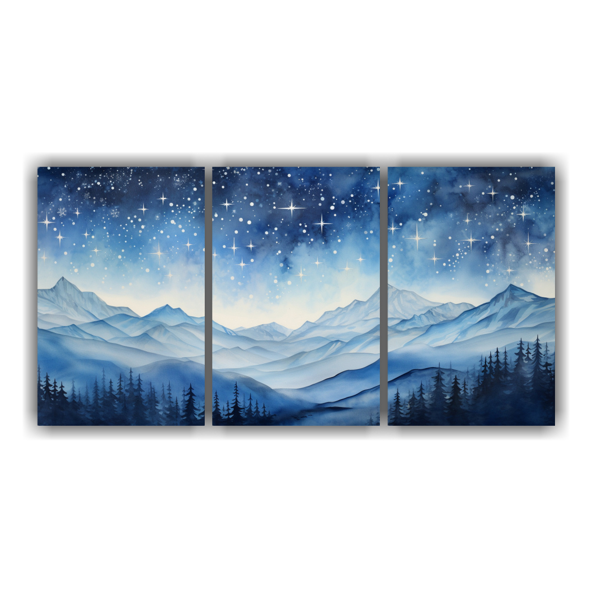 paisaje-monta-oso-llamativo-con-estilo-elegante-en-pinturas-de-decoraci-n