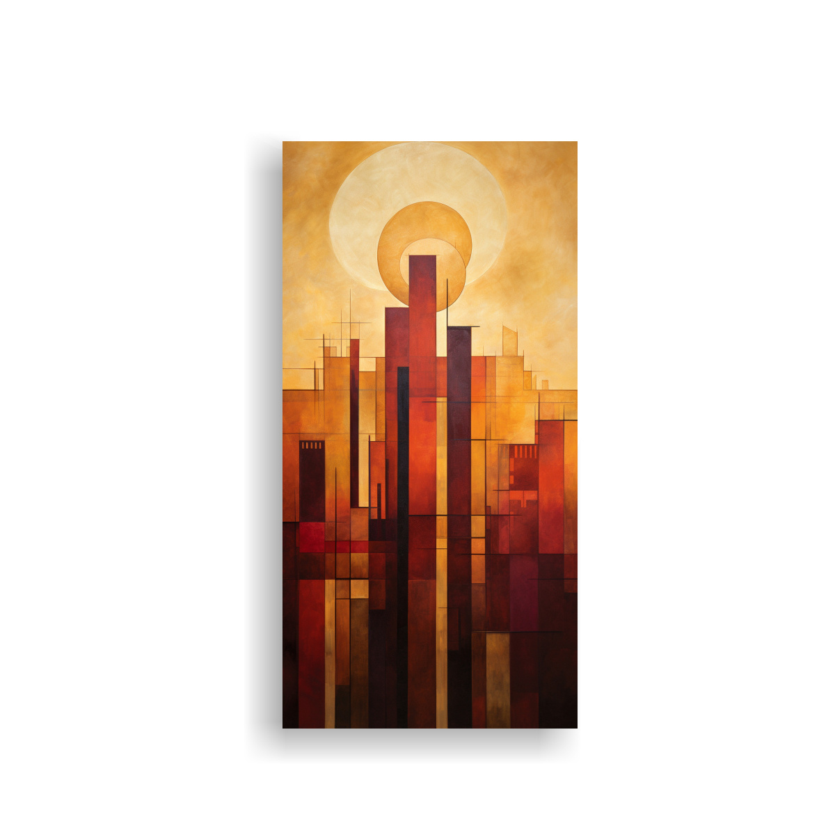 paisaje-urbano-al-amanecer-representaci-n-abstracta-de-la-ciudad